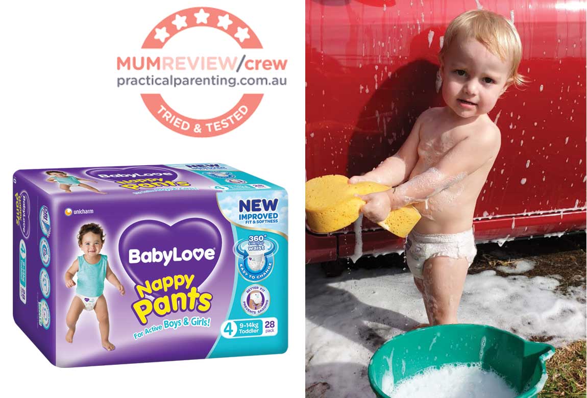 BabyLove Nappy Pants Expert Review - Parenting Editor Franki